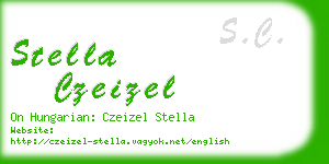 stella czeizel business card